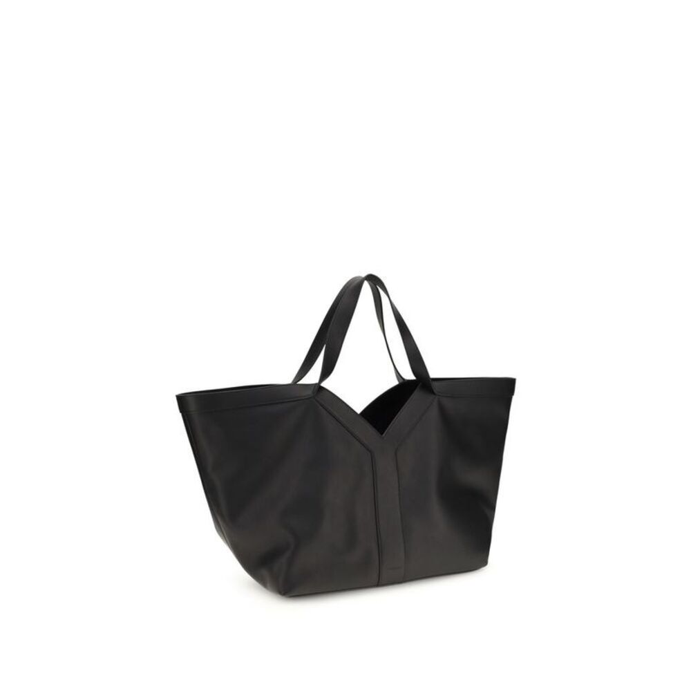 Saint Laurent Black Calf Leather Bos Taurus Shoulder Women's Bag - Picture 2 of 4